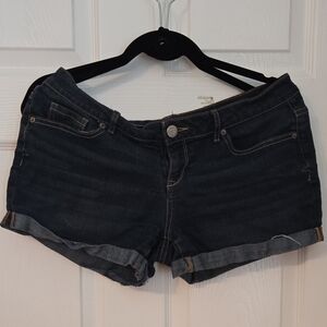 Aeropostale Dark Indigo Jean Shorts